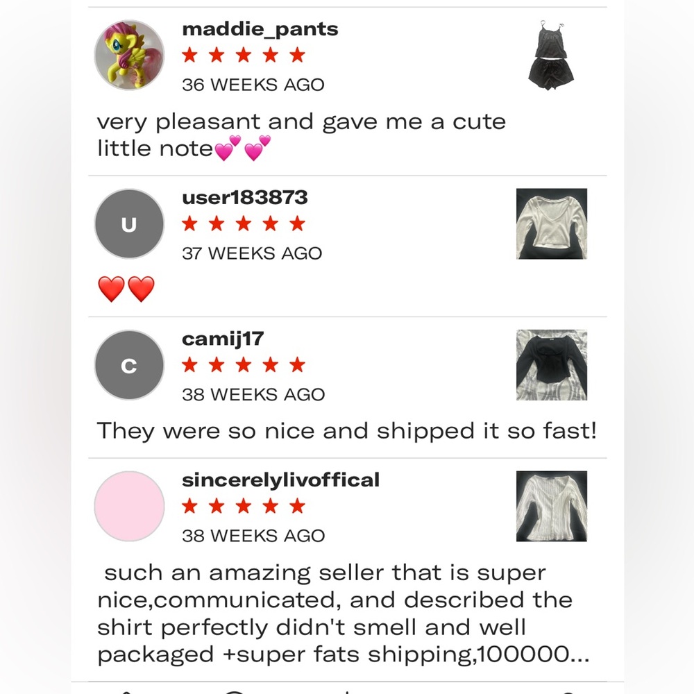 my reviews! 🍹